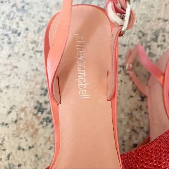 NWOT Jeffrey Campbell Zivote Slingback Heel 7.5 - Picture 3 of 7